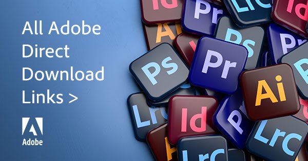 Adobe app download links